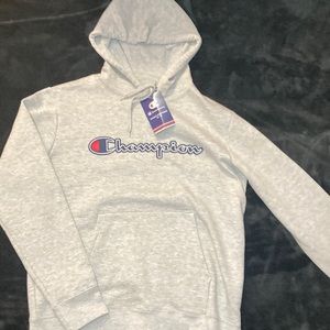 Grey Champion mens hoodie